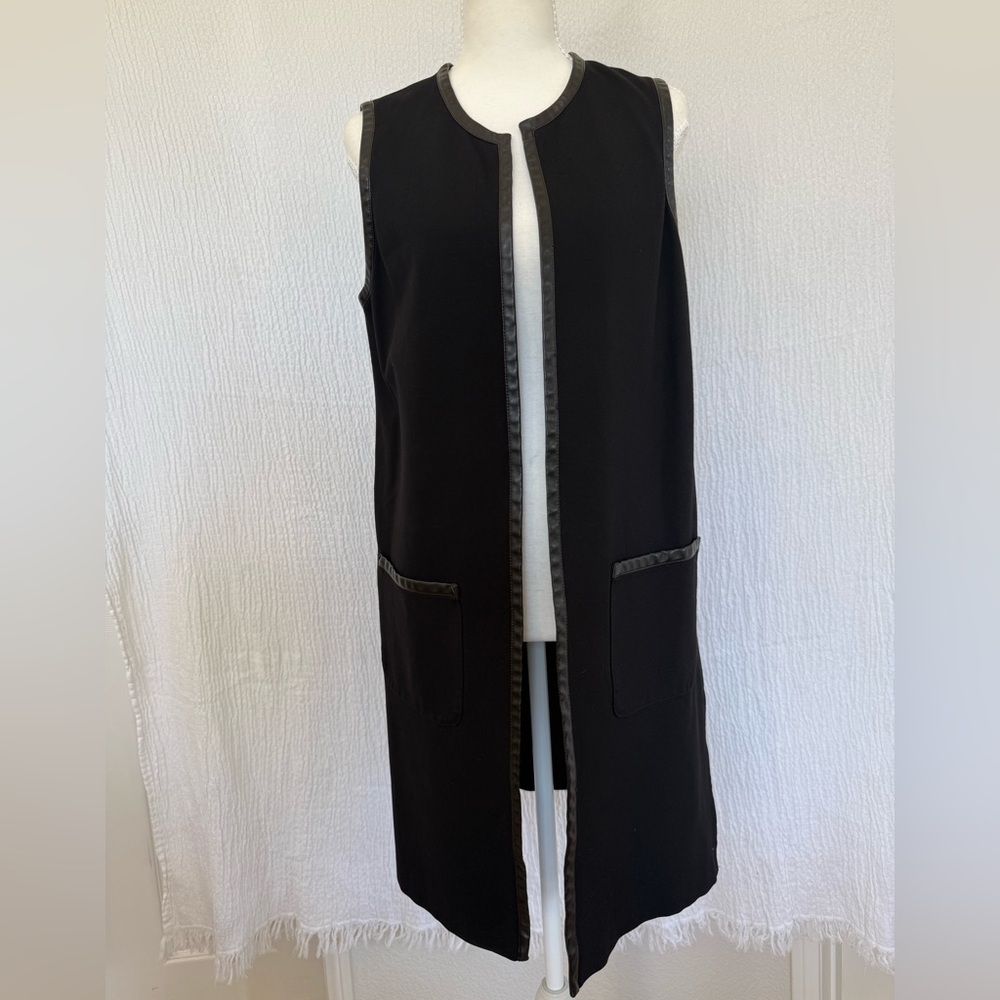 White House Black Market Black Vest